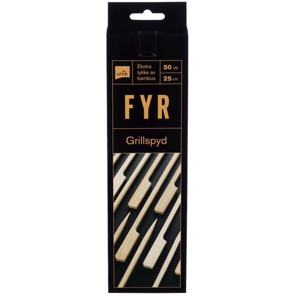 Grillspyd Bambus 50pk | 25cm
