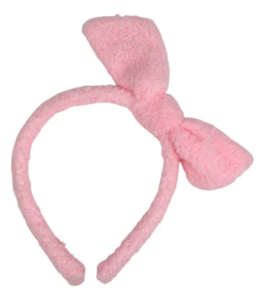 Hårbøyle fluffy rosa | Søt hårpynt til barn | Bellizza