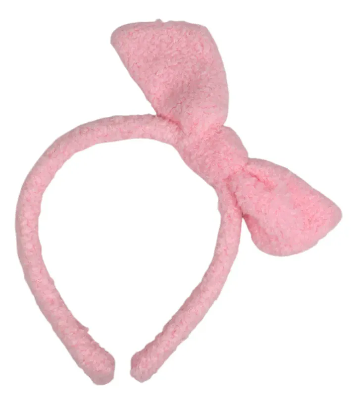 Hårbøyle fluffy rosa | Søt hårpynt til barn | Bellizza