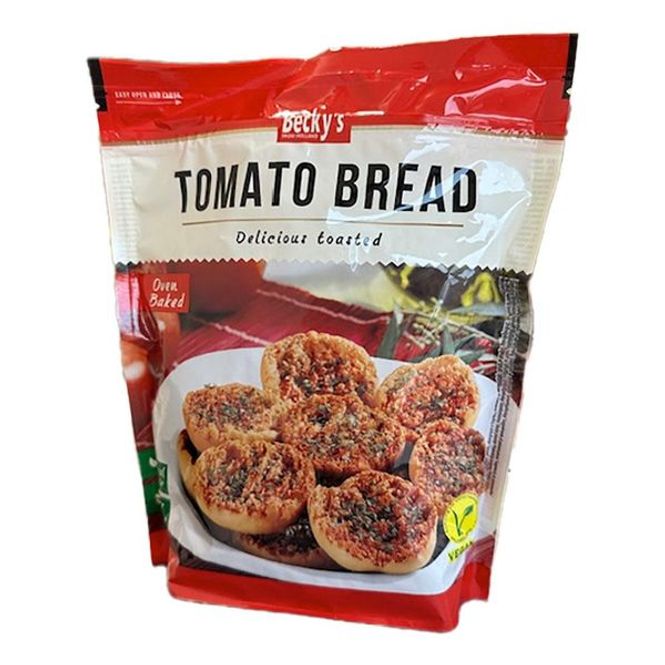 Hovedbilde Ovnsbakte Tomatbrød 150g | Sprø toast med tomat og urter | Vegansk