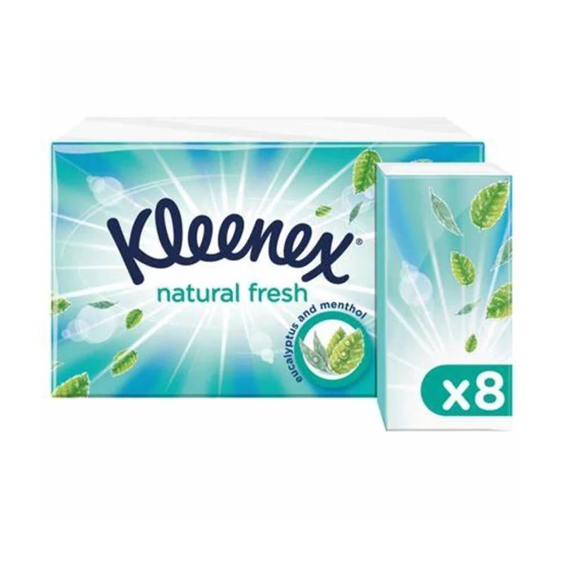 Kleenex Balsam Fresh Lommetørkle 72stk | 8-pakning