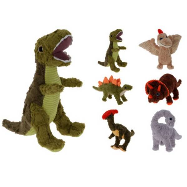 Dinosaur Plysj bamser 29cm | 6ass