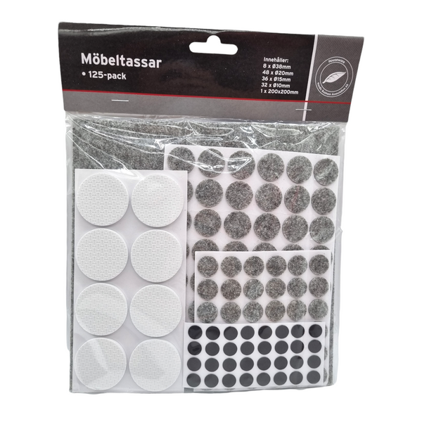 Møbelknotter 125pk - Ulike Størrelser