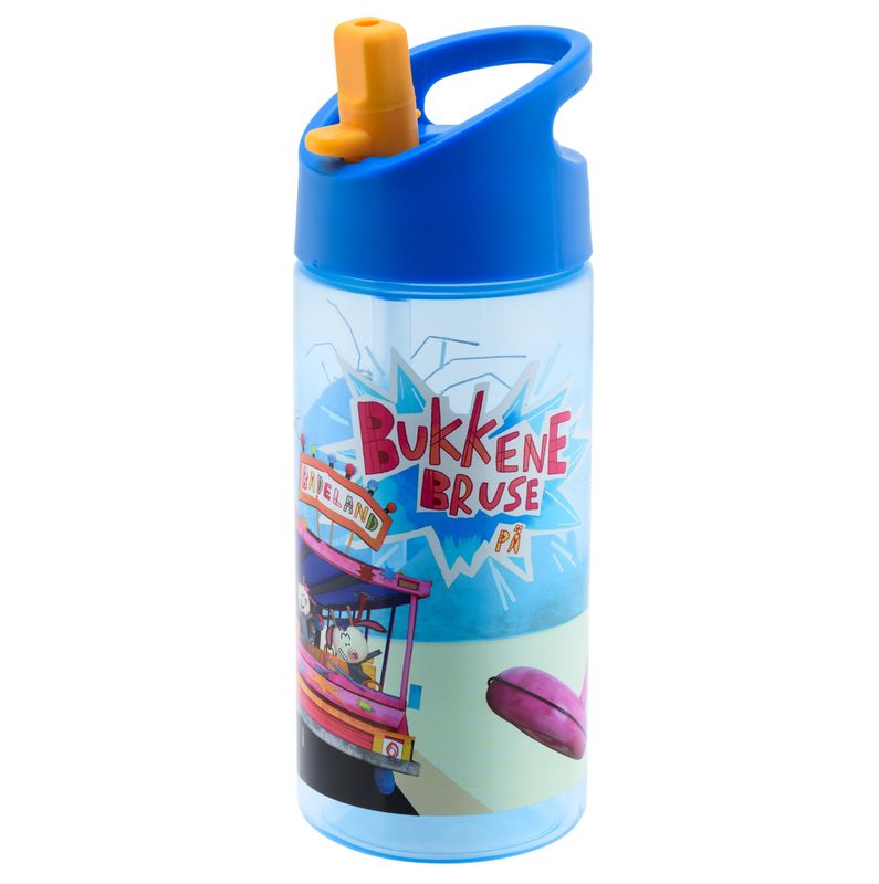 Bukkene Bruse Drikkeflaske 400ml | Barnevennlig flaske med tut