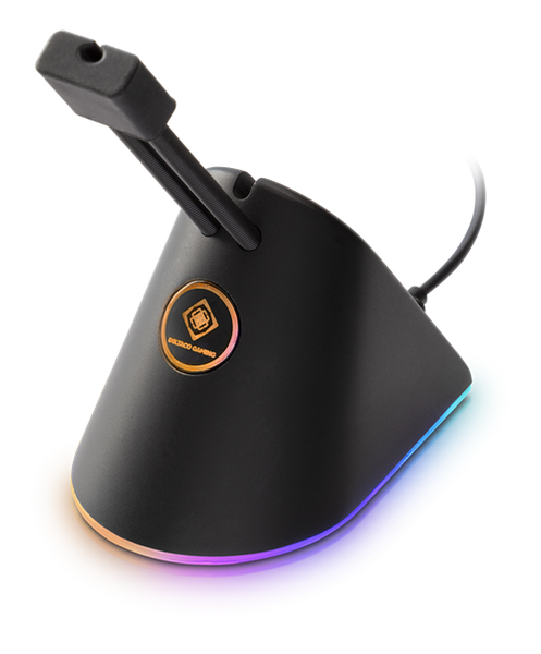 Deltaco Gaming Mouse Bungee RGB LED - Sort