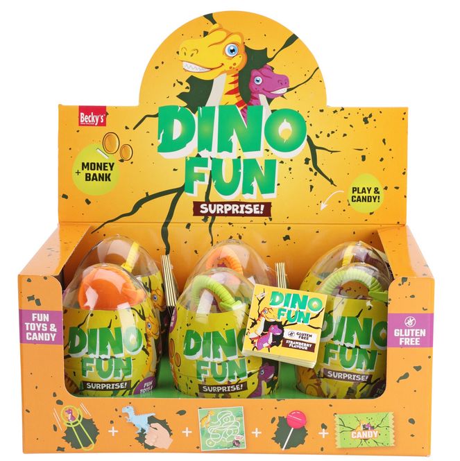 Hovedbilde Dino Surprise Egg | Småleker og Godteri | Becky's