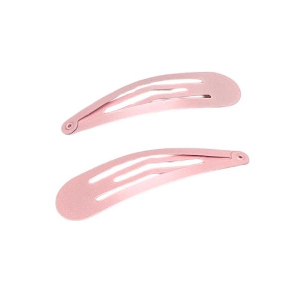 Beauty hårspenne rosa 2-pk
