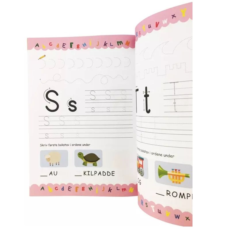 Aktivitetsbok - Jeg lærer bokstavene 