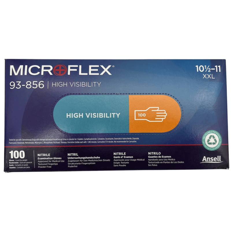 Ansell Microflex nitrilhansker 100stk | XXL