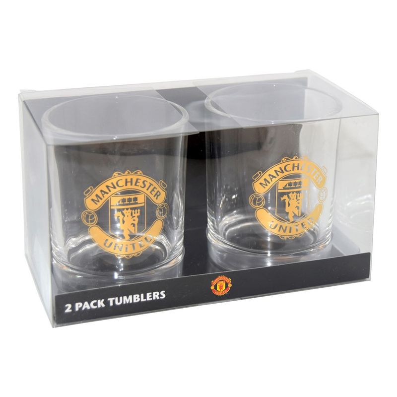 Manchester United Whiskyglass  2pk