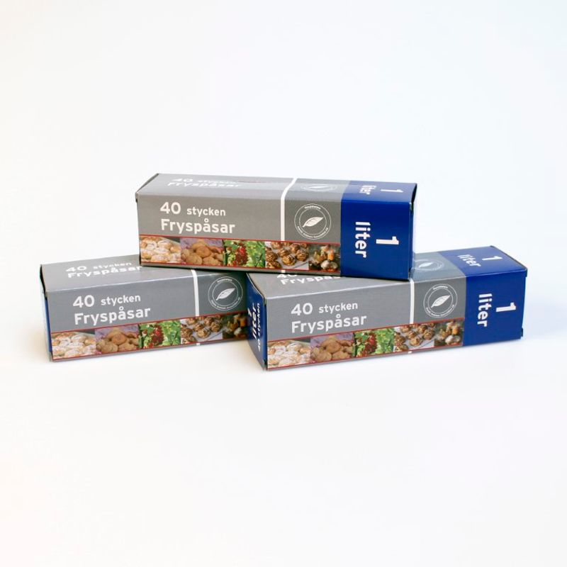 Fryseposer 1 liter - 40 poser