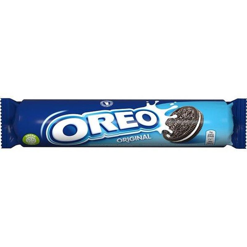 Oreo Original Kjeks 154g | Klassisk kjeks med vaniljekrem