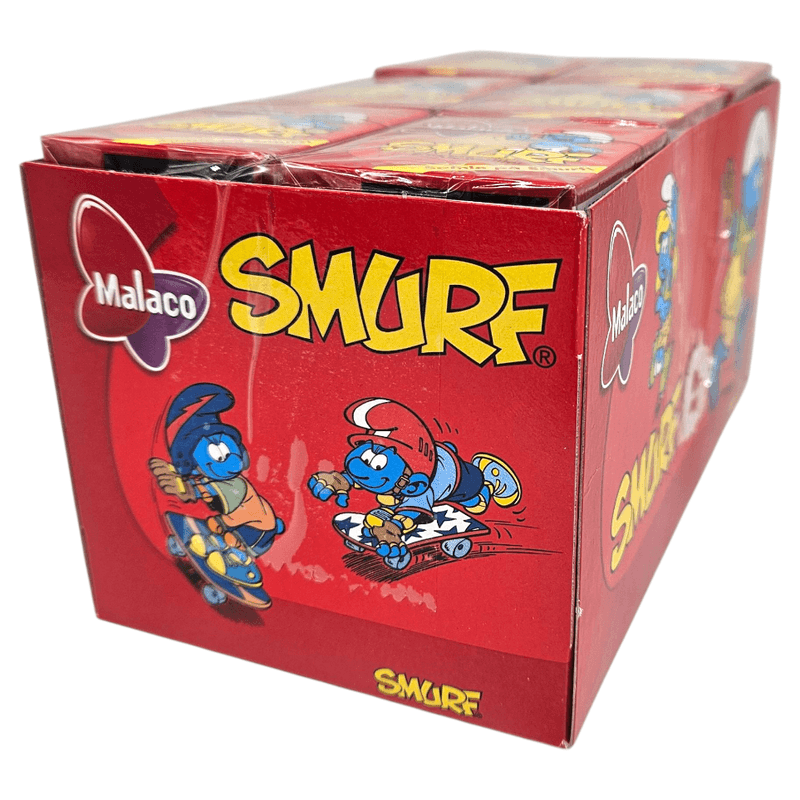 Smurf Fruktpastiller 30x20g | Storpakk med småesker godteri | Datodeal