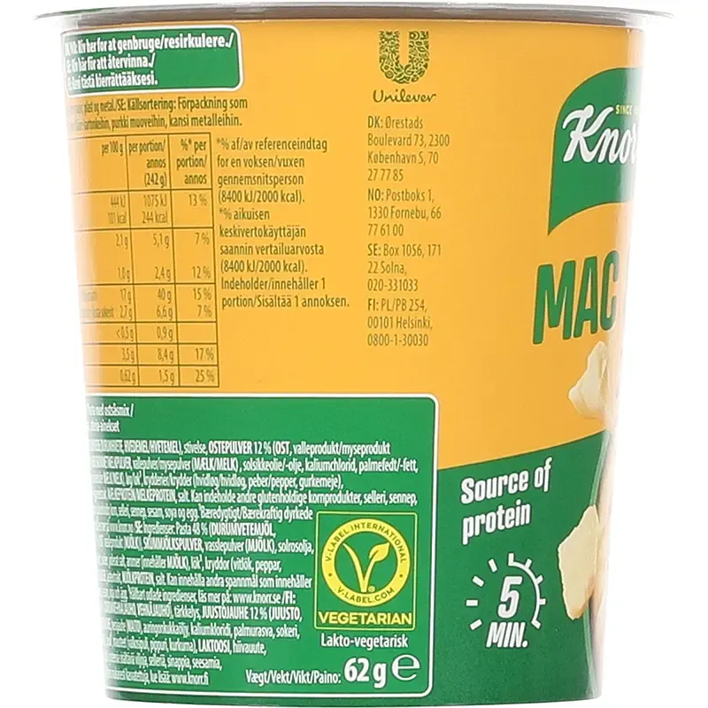 Knorr Snack Pot Mac & Cheese 62g | DATODEAL