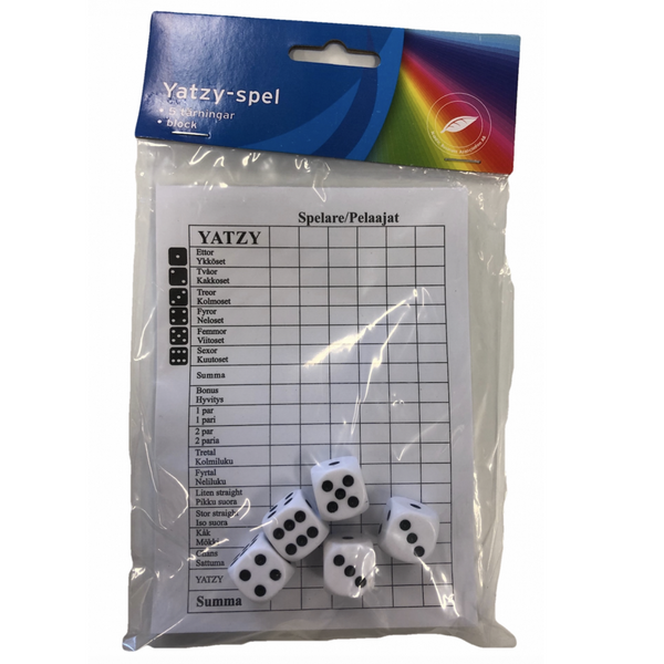 Yatzy Med 5 terninger