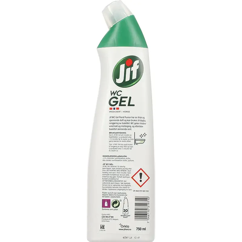 Jif Wc Gel Floral fusion 750ml