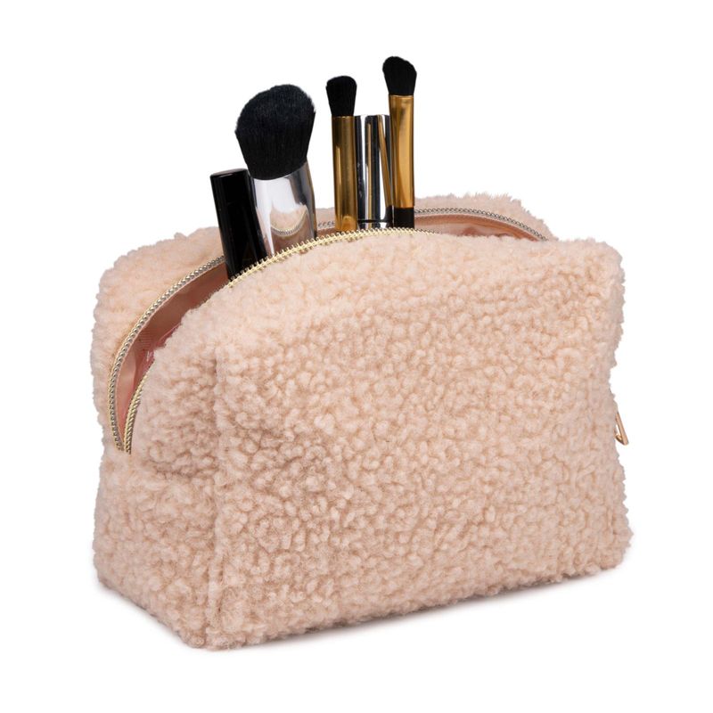 Teddy kosmetikkveske 16x12x8cm | Myk sminkepung