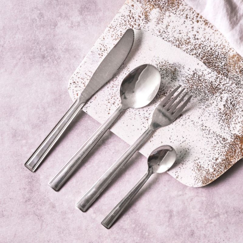 Bestikksett 24 deler rustfritt stål | Domotti Bari