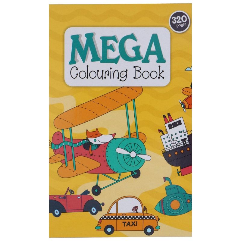 Mega Tegnebok 320sider | 5 varianter