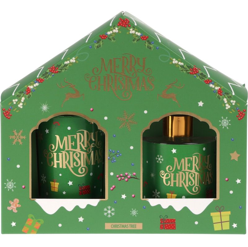 Duftsett Jul | Duftpinner & Duftlys | 4ass