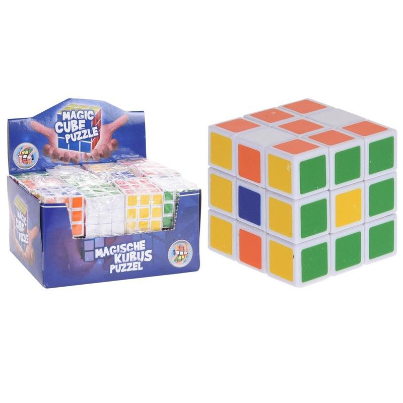 Mini Puzzle Kube Hvit