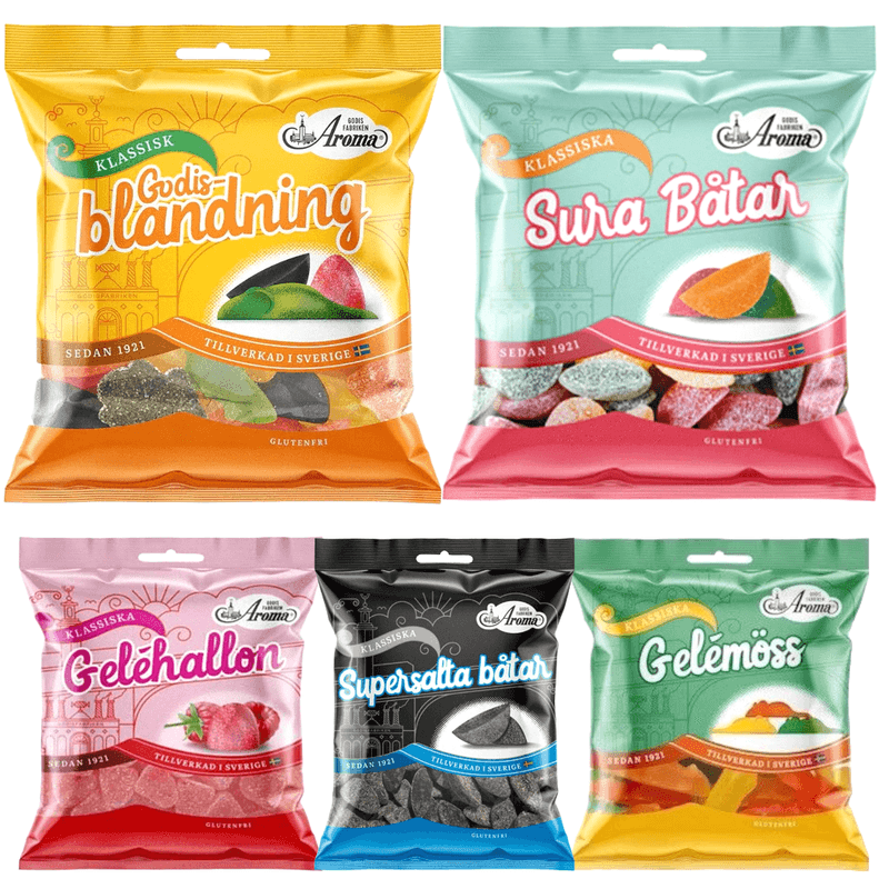 Aroma Godterimix 5 poser