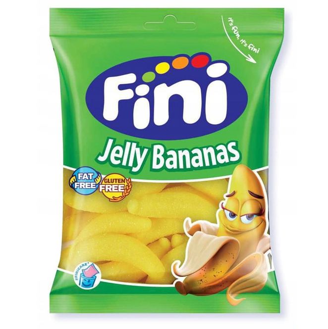 Hovedbilde Fini Jelly Banana Pose 75g