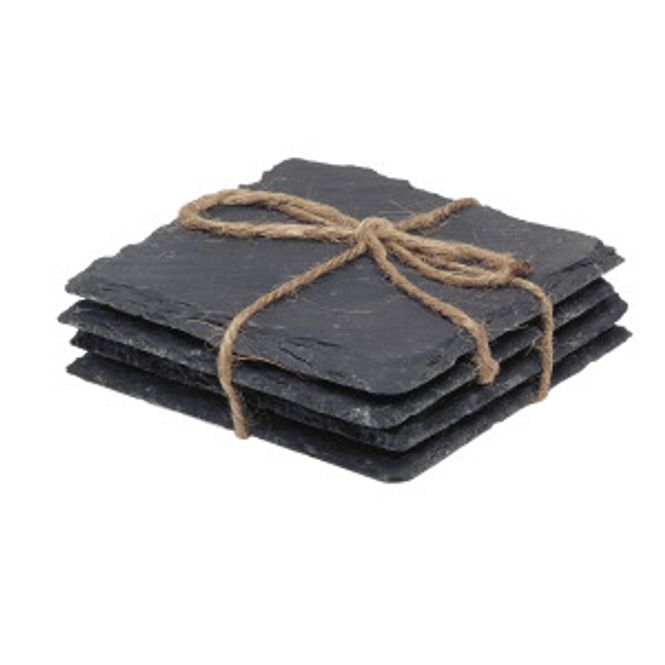 Hovedbilde 4pk Glassbrikker i Skifer fra Alpina 